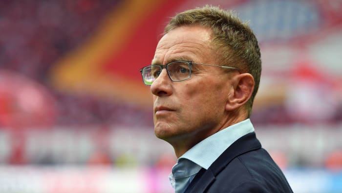 Ralf Rangnick is Manchester United's interim coach